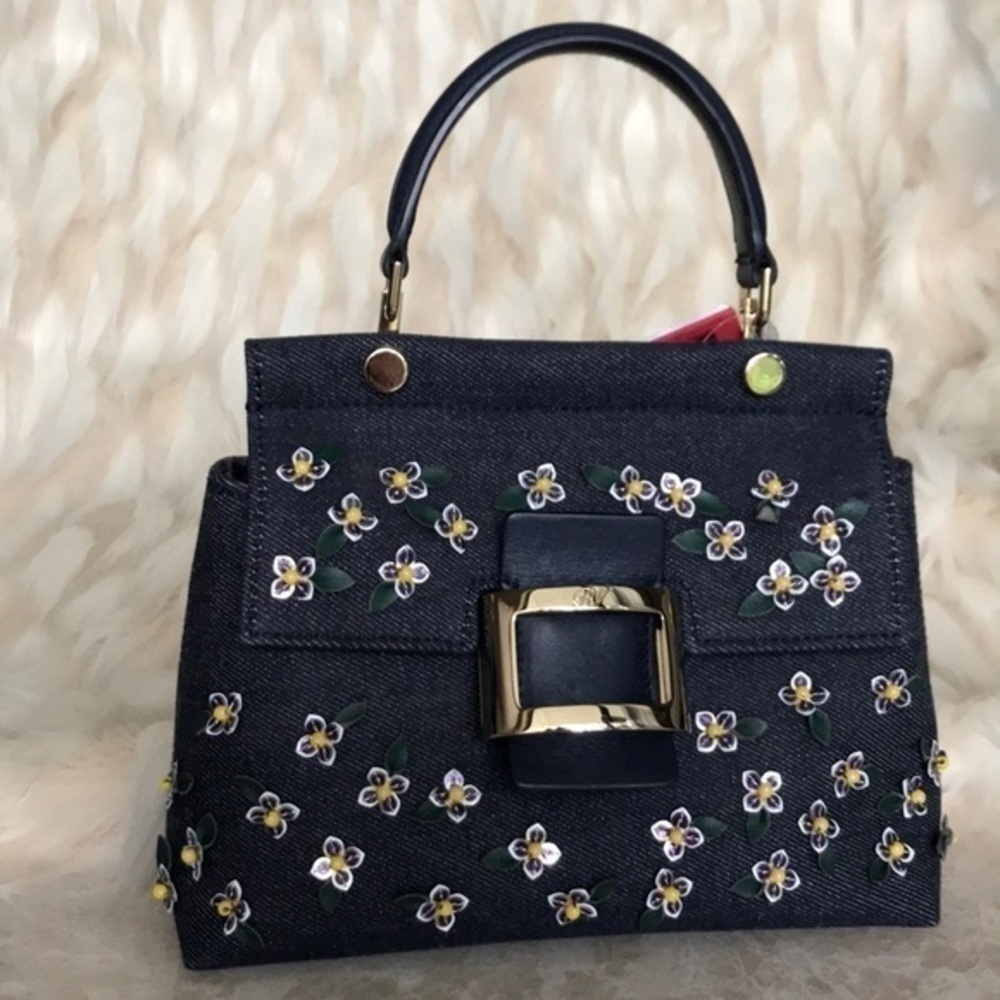 ROGER VIVIER NEW leathers bag made‎ in Italy